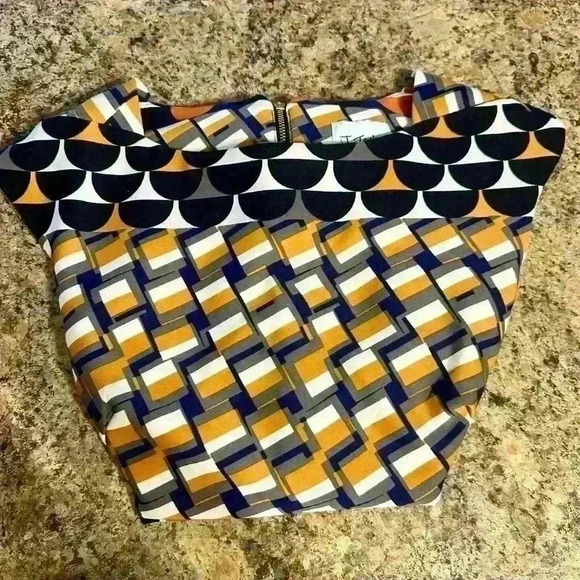 J Taylor Size 4 Sheath Dress.  Sleeveless. Multicolor. NWOT. Zipper Clos… - Picture 10 of 10